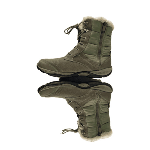 Easy Spirit Explore 24 women's two-tone olive green boots size 11 - Picture 4 of 7